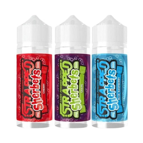 Strapped Sherbets 100ML Shortfill - Topvapewholesale