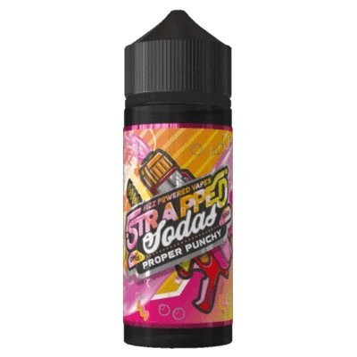 Strapped Sodas 100ML Shortfill - Topvapewholesale