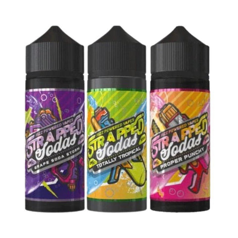 Strapped Sodas 100ML Shortfill - Topvapewholesale