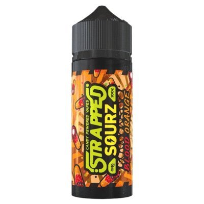 Strapped Sourz 100ML Shortfill - Topvapewholesale