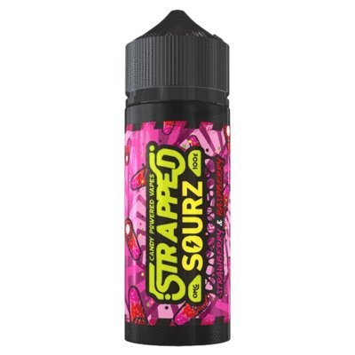 Strapped Sourz 100ML Shortfill - Topvapewholesale