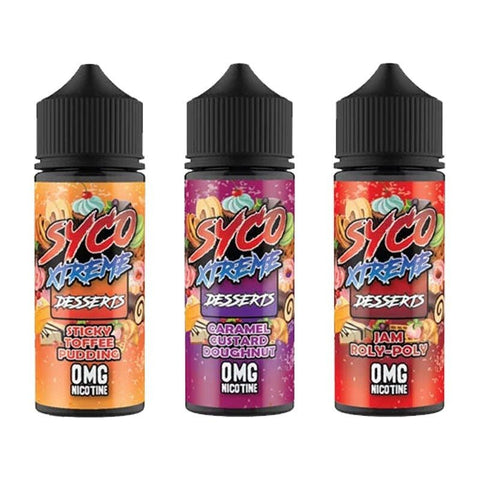 Syco Xtreme E - liquids 100ml Shortfill - Topvapewholesale