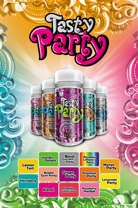 Tasty Party 100ml Shortfill - Topvapewholesale