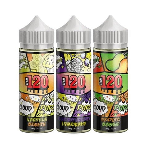Team 120 100ml Shortfill - Topvapewholesale