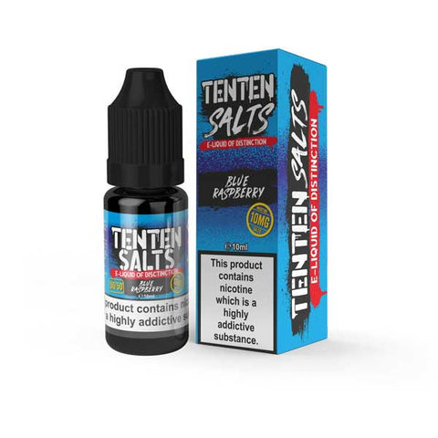 Ten Ten Nic Salts 10ml E - liquids - Box of 10 - Topvapewholesale
