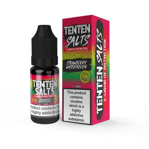 Ten Ten Nic Salts 10ml E - liquids - Box of 10 - Topvapewholesale