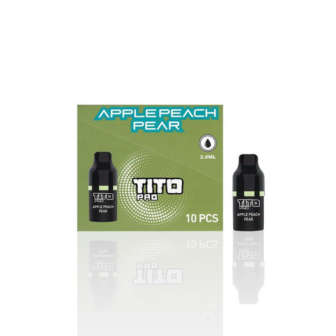 Tito Pro Replacement Disposable Vape Pods Box of 10 - Topvapewholesale