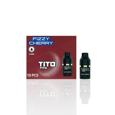 Tito Pro Replacement Disposable Vape Pods Box of 10 - Topvapewholesale