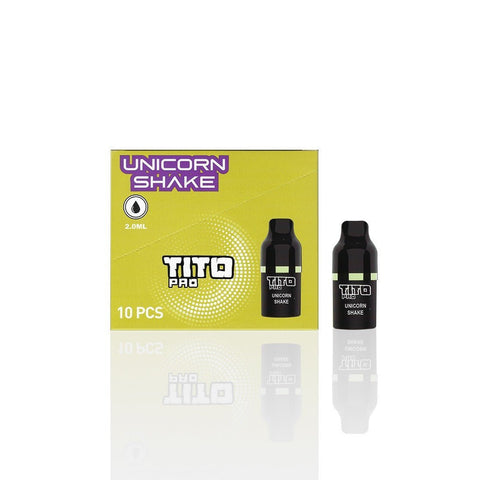 Tito Pro Replacement Disposable Vape Pods Box of 10 - Topvapewholesale