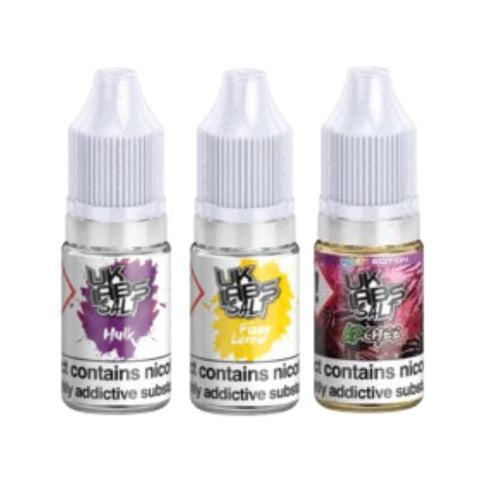 Uk Labs 10ML Nic Salt (Pack of 10) - Topvapewholesale