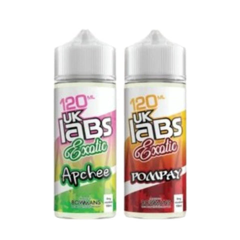 Uk Labs Exotic 100ml Shortfill - Topvapewholesale