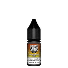 Ultimate E - Liquid Cider 10ML Nic Salt (Pack of 10) - Topvapewholesale