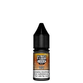 Ultimate E - Liquid Cider 10ML Nic Salt (Pack of 10) - Topvapewholesale