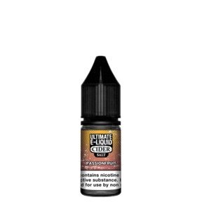 Ultimate E - Liquid Cider 10ML Nic Salt (Pack of 10) - Topvapewholesale