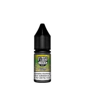 Ultimate E - Liquid Cider 10ML Nic Salt (Pack of 10) - Topvapewholesale