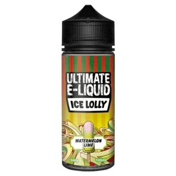 Ultimate E - Liquid Ice Lolly 100ML Shortfill - Topvapewholesale