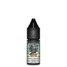 Ultimate E - Liquid Menthol 10ML Nic Salt (Pack of 10) - Topvapewholesale