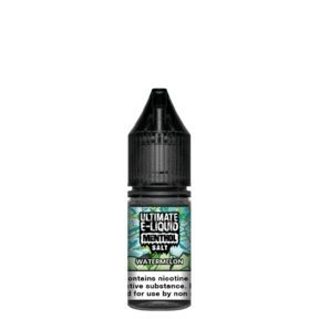 Ultimate E - Liquid Menthol 10ML Nic Salt (Pack of 10) - Topvapewholesale