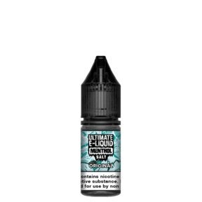 Ultimate E - Liquid Menthol 10ML Nic Salt (Pack of 10) - Topvapewholesale