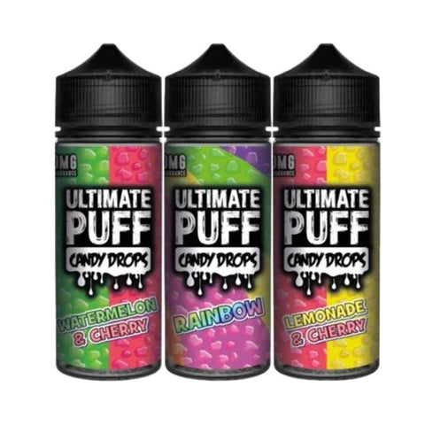 Ultimate Puff Candy Drops 100ML Shortfill - Topvapewholesale