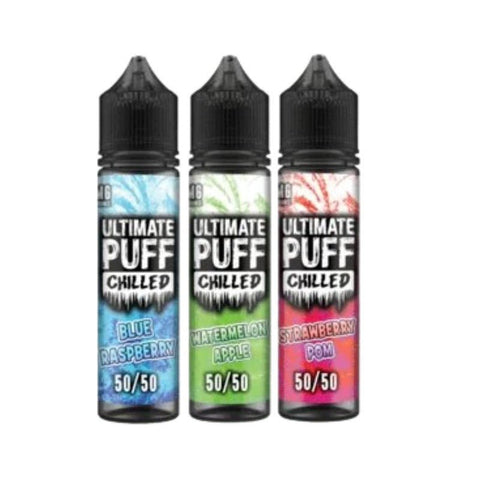 Ultimate Puff Chilled 50ml Shortfill - Topvapewholesale