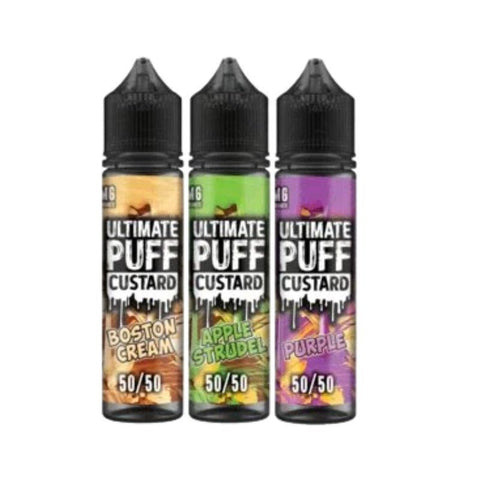 Ultimate Puff Custard 50ml Shortfill - Topvapewholesale