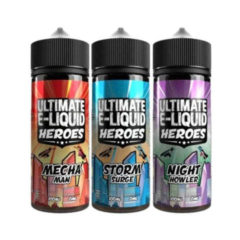 Ultimate Puff Heroes 100ML Shortfill - Topvapewholesale