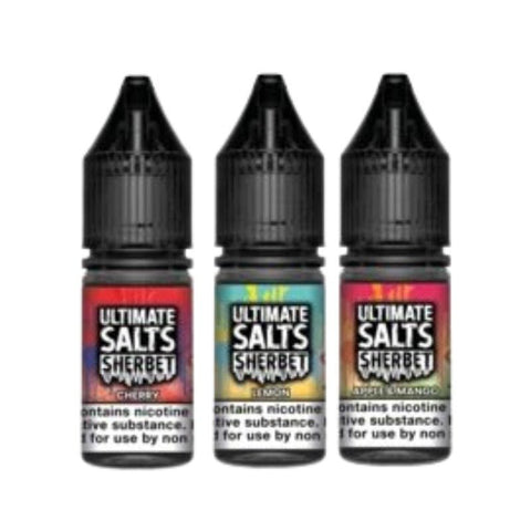 Ultimate Salts Sherbet 10ML Nic Salt (Pack of 10) - Topvapewholesale