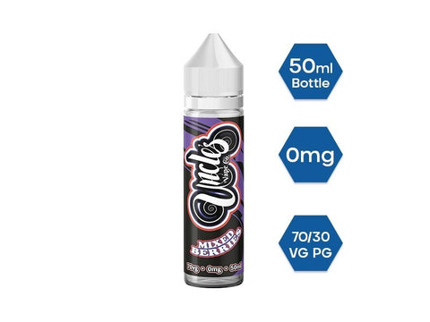 Uncle Vape Co. 50ml E - liquids Shortfill - Topvapewholesale