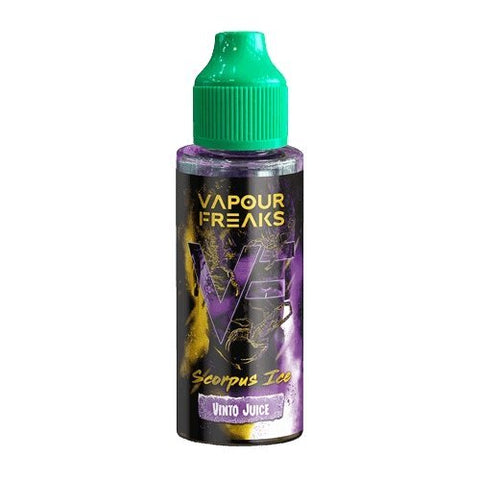 Vapour Freaks Ice 100ml Shortfill - Topvapewholesale