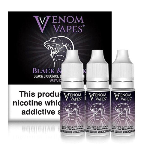 Venom Vapes 50/50 10ML Shortfill (Pack of 10) - Topvapewholesale