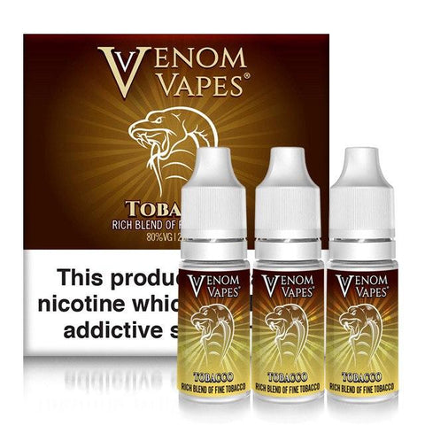 Venom Vapes 50/50 10ML Shortfill (Pack of 10) - Topvapewholesale