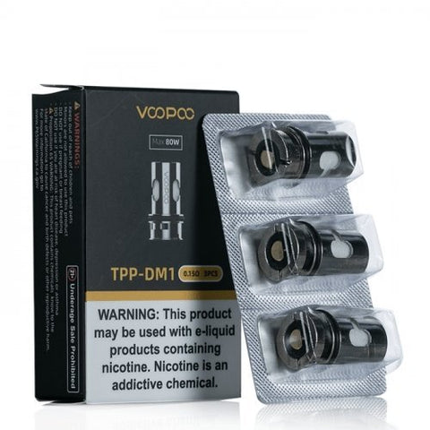 VOOPOO TPP - DM1 Coil 0.15ohm 3PCS/Pack - Topvapewholesale