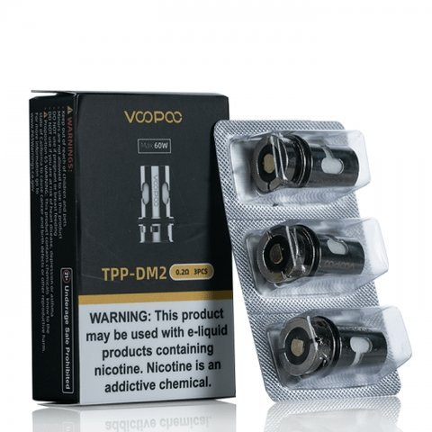 VOOPOO TPP - DM2 Coil 0.2ohm 3PCS/Pack - Topvapewholesale