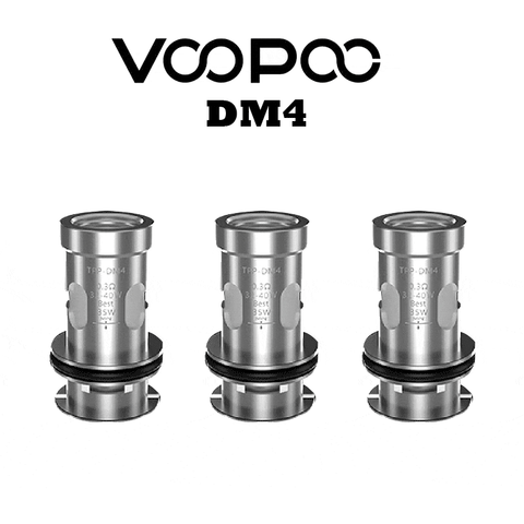 VooPoo TPP - DM4 Coil 0.3ohm 3PCS/Pack - Topvapewholesale