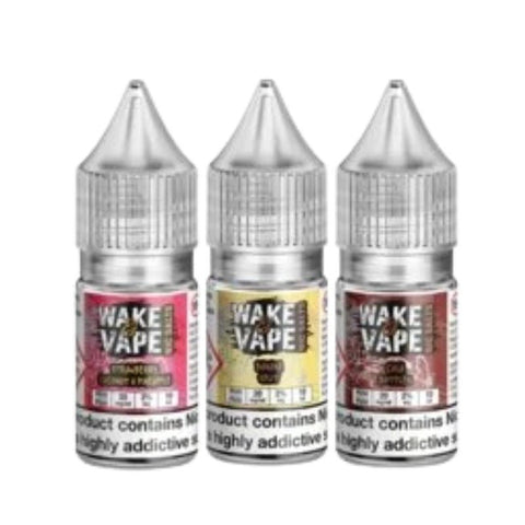 Wake & Vape 10ML Nic Salt (Pack of 10) - Topvapewholesale