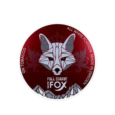 White Fox Nicotine Pouch 15mg - Pack of 20 - Topvapewholesale