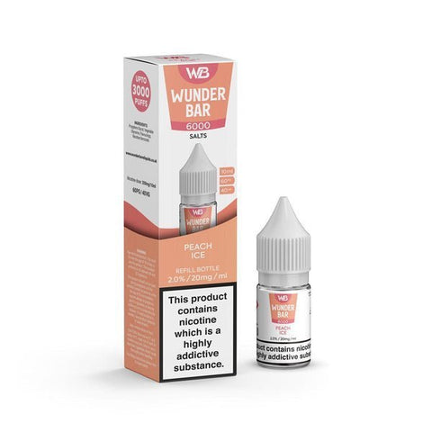 Wundar Bar 6000 Nic Salt 10ml - Box Of 10 - Topvapewholesale