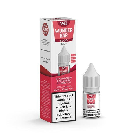Wundar Bar 6000 Nic Salt 10ml - Box Of 10 - Topvapewholesale