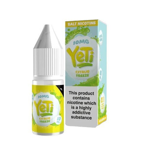 Yeti 10ml Nic Salt (Pack of 10) - Topvapewholesale