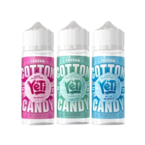 Yeti Cotton Candy 100ML Shortfill - Topvapewholesale