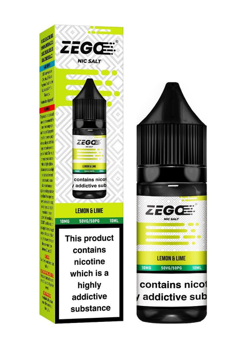 Zego Nic Salt 10ml E - Liquid - Box of 10 - Topvapewholesale