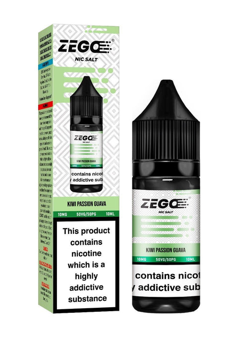 Zego Nic Salt 10ml E - Liquid - Box of 10 - Topvapewholesale
