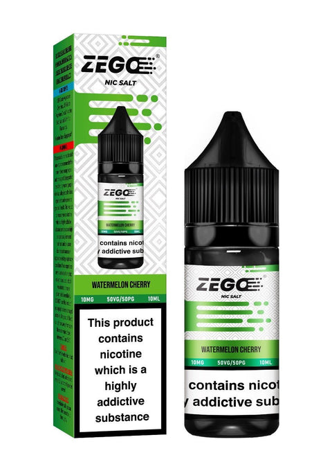 Zego Nic Salt 10ml E - Liquid - Box of 10 - Topvapewholesale