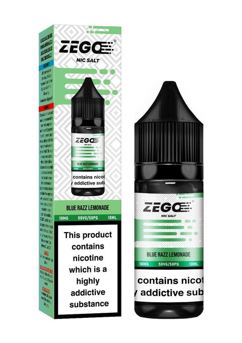 Zego Nic Salt 10ml E - Liquid - Box of 10 - Topvapewholesale
