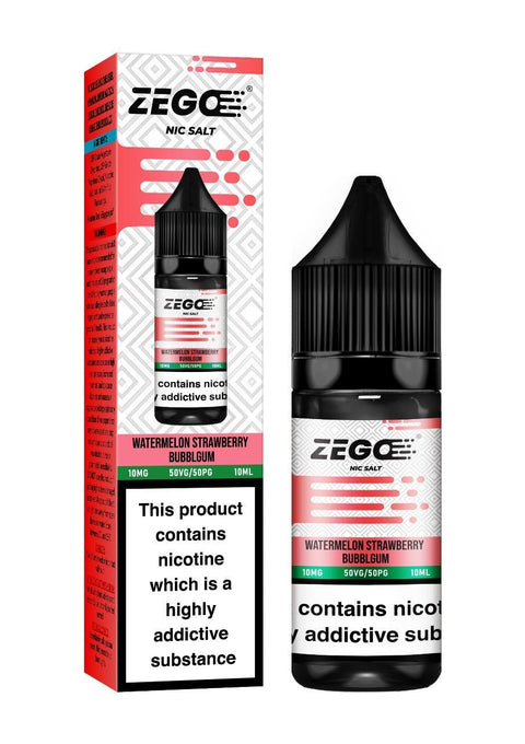 Zego Nic Salt 10ml E - Liquid - Box of 10 - Topvapewholesale
