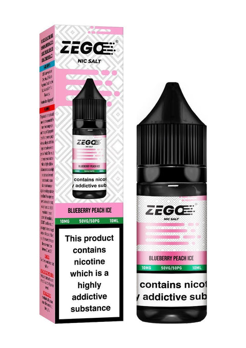 Zego Nic Salt 10ml E - Liquid - Box of 10 - Topvapewholesale