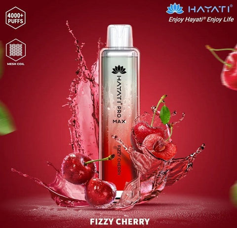 Zero Nicotine Hayati Crystal Pro Max 4000 Disposable Vape Puff Bar Box of 10 - Topvapewholesale